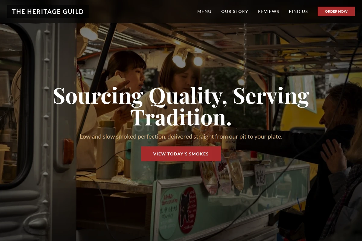 Smoked Food Truck